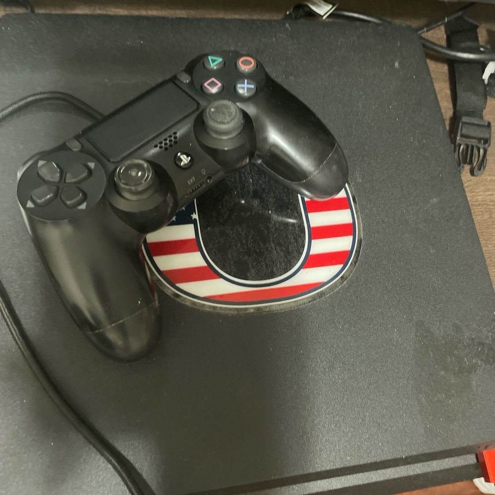 Sony Black Console with DualShock Controller